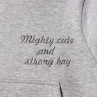 Свитшот детский НАЧЕС, цвет серый, рост 122 см - фото 23463951