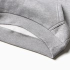 Свитшот детский НАЧЕС, цвет серый, рост 122 см - фото 23463952