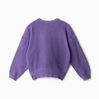Джемпер для девочки, цвет лиловый, рост 116 см - Фото 5