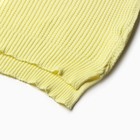 Джемпер для девочки, цвет жёлтый, рост 116 см - фото 23464151