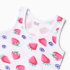 Комплект для девочки (майка, трусы), цвет малиновый, рост 110 см 9928923