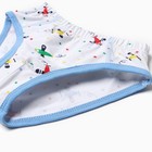 Комплект для мальчика (майка, трусы), цвет васильковый, рост 110 см - фото 23464316