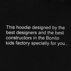 Комплект для мальчика (толстовка,брюки), цвет черный, рост 122 см - фото 23464551