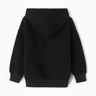 Комплект для мальчика (толстовка,брюки), цвет черный, рост 122 см - фото 23464554