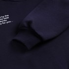 Комплект для мальчика (толстовка,брюки), цвет тёмно-синий, рост 110 см - фото 23464609