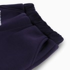 Комплект для мальчика (толстовка,брюки), цвет тёмно-синий, рост 116 см - фото 23464618