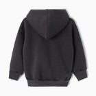 Комплект для мальчика (толстовка,брюки), цвет графитовый, рост 104 см - фото 23464637