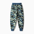 Брюки для мальчика, цвет индиго, рост 98 см - фото 35258272