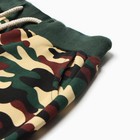 Брюки для мальчика, цвет тёмно-зеленый, рост 110 см - фото 25374753