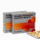 Альфа-липоевая кислота Форте, 2 упаковки по 30 таблеток - фото 11184591