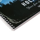Скетчбук А4, 40 листов на гребне по короткой стороне "Горы", обложка мелованный картон, твёрдая подложка, блок 100 г/м² - Фото 4