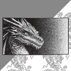 Полотенце махровое Этель "Мифический дракон", 50х90см, 100% хлопок, 420гр/м2 - фото 3102536