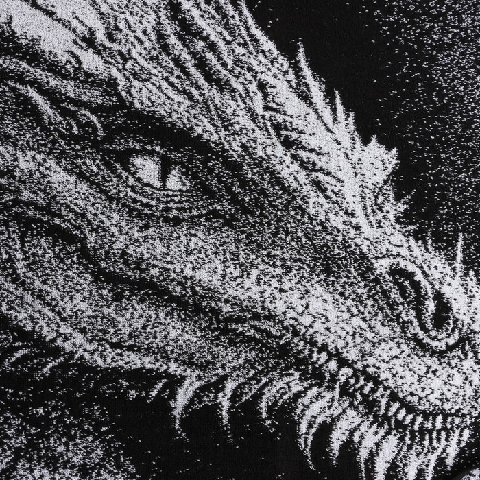 Полотенце махровое Этель "Мифический дракон",70х130 см, 100% хлопок, 420гр/м2