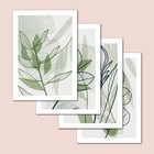 Набор интерьерных постеров (плакатов) 30х40 см, 4 шт, 250 гр/м2, 6-020, - фото 24637518