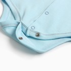 Боди детское, рост 56 см, голубое - фото 41465473