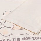 Комплект женский домашний (футболка, брюки), цвет молочный, размер 50 - фото 22977808