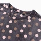 Комплект домашний женский (джемпер, брюки), цвет серый, размер 44 - Фото 5
