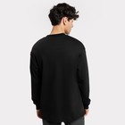 Джемпер мужской, цвет чёрный, размер 52 - Фото 3