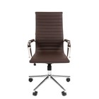 Кресло руководителя Chairman 755 экопремиум коричневый - Фото 2