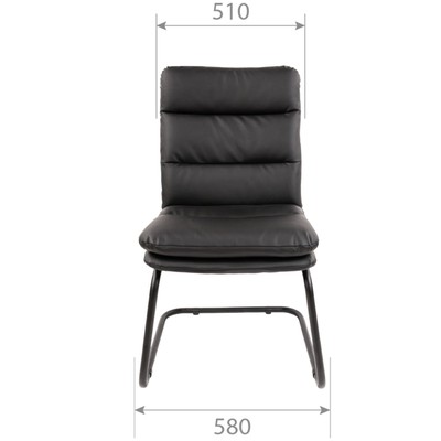 Кресло руководителя Chairman 919V экопремиум черный