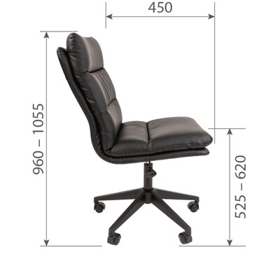 Кресло руководителя Chairman 919 экопремиум черный