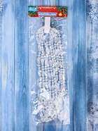 Бусы на ёлку «Лёд», овал, длина 2.7 м, d=9 мм, прозрачные перламутровые - Фото 3