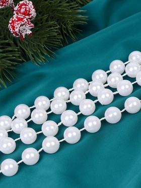 Бусы на ёлку «Классика», длина 2.7 м, d=10 мм, МИКС Бусы на ёлку «Классика», длина 2.7 м, d=10 мм, МИКС