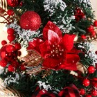 Искусственная ёлка настольная «Зимнее волшебство. Праздничная», 20×58 см, ПВХ ветки отгибаются - Фото 2