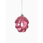 Ёлочные игрушки 3 шт. «Пончик праздничный» 7×8 см, сиреневый - Фото 5