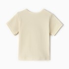 Футболка детская, цвет молочный, рост 86 см - фото 25374760