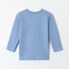 Лонгслив детский, цвет голубой, рост 74 см - фото 23492561