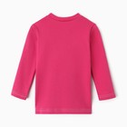 Лонгслив детский, цвет фуксия, рост 74 см - фото 23492567