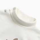 Водолазка детская, цвет молочный, рост 68 см - Фото 3