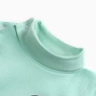 Водолазка детская, цвет бирюзовый, рост 86 см - фото 24319725