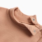 Водолазка детская, цвет коричневый, рост 68 см - фото 23492685