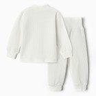 Комплект детский, цвет молочный, рост 80 см - фото 28204660