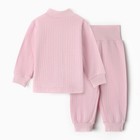 Комплект детский, цвет розовый, рост 80 см - фото 28204670