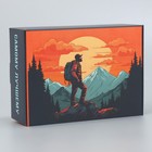 Коробка подарочная складная, упаковка, «Первому во всем!», 14 х 10 х 5 см - фото 25397511