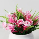 Бонсай в горшке "Махровые цветы" 5,5х10 см, микс - Фото 2