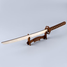 Детская игрушка меч "Катана" на подставке