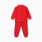Костюм детский «Лучик», цвет красный, рост 98 см - фото 22978033