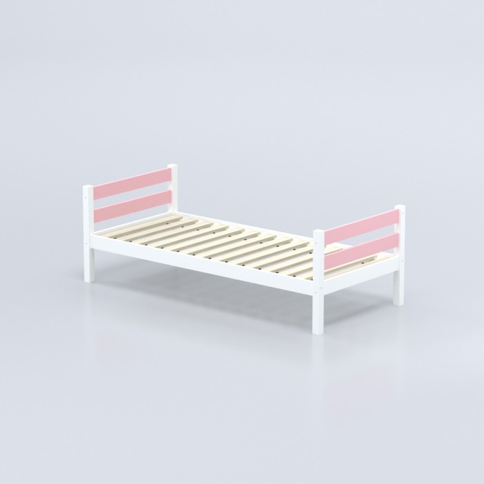 Кровать «Савушка»-01, 1-ярусная, цвет розовый, 90х200 - фото 1909310872
