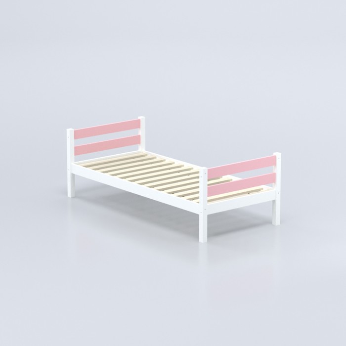 Кровать «Савушка»-01, 1-ярусная, цвет розовый, 90х200 - фото 1909310874