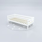 Кровать «Савушка»-02, 1-ярусная, цвет белый, 90х200 - Фото 1