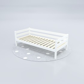 Кровать «Савушка»-02, 1-ярусная, цвет белый, 90х200