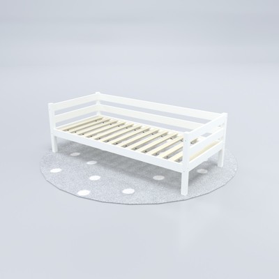 Кровать «Савушка»-02, 1-ярусная, цвет белый, 90х200