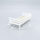 Кровать «Савушка»-02, 1-ярусная, цвет белый, 90х200 - Фото 2