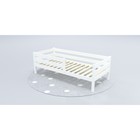 Кровать «Савушка»-03, 1-ярусная, цвет белый, 90х200 - фото 291757607