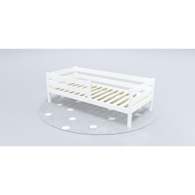 Кровать «Савушка»-03, 1-ярусная, цвет белый, 90х200
