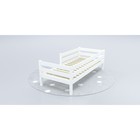 Кровать «Савушка»-03, 1-ярусная, цвет белый, 90х200 - Фото 2